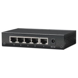 Ethernet Switch Gigabit con 5 porte Desktop