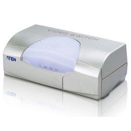 Video Switch 4 vie SVGA con alimentatore, VS491