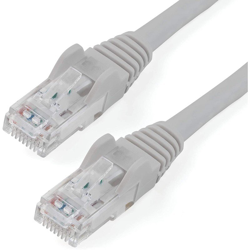 Cavo di rete Patch in Rame Cat. 6 Grigio UTP 10 m Cavo di rete Patch in Rame Cat. 6 Grigio UTP 10 m
