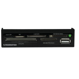 Lettore interno 60 in 1 interno USB 2.0 Nero alloggio 3.5''