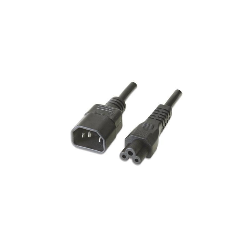 Cavo conversione C5 F a C14 M 1,8 mt nero Cavo conversione C5 F a C14 M 1,8 mt nero