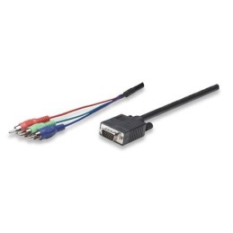 Cavo HDTV VGA a RGB component 1,8 mt