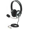 Cuffia Stereo Classica con Microfono 2x3.5mm