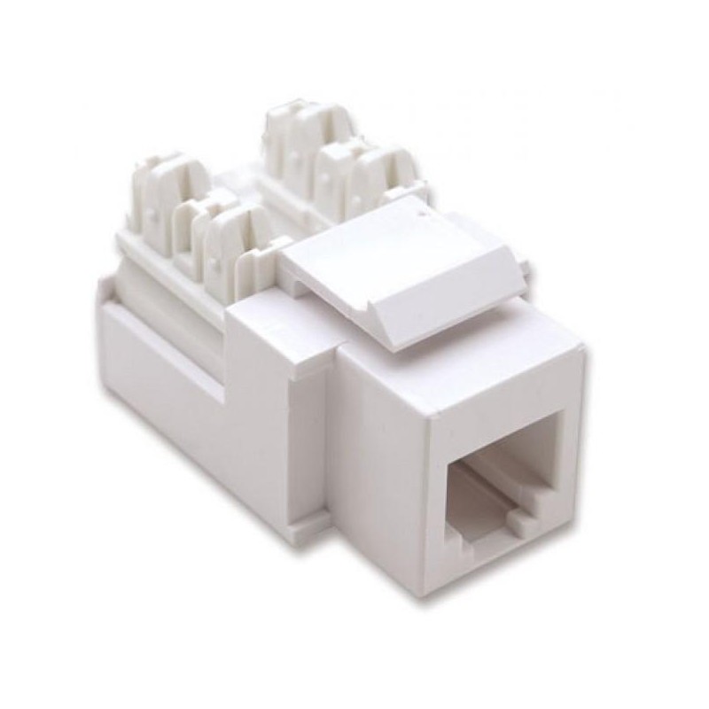 Frutti Telefonici RJ11/RJ12 Keystone Bianco Frutti Telefonici RJ11/RJ12 Keystone Bianco