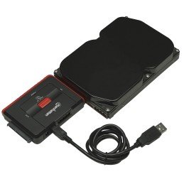 Adattatore Convertitore USB 2.0 Hi-Speed a SATA/IDE