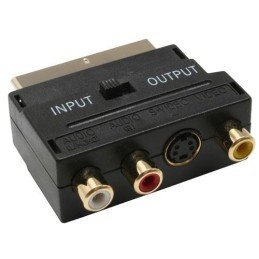 Adattatore Scart SVHS RCA Audio Video