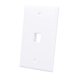 Placca porta frutti 1 posto mod. 503 Bianco