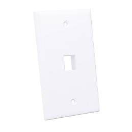 Placca porta frutti 1 posto mod. 503 Bianco