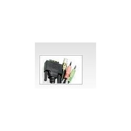 Cavo per KVM USB/DVI con audio 1,8 mt