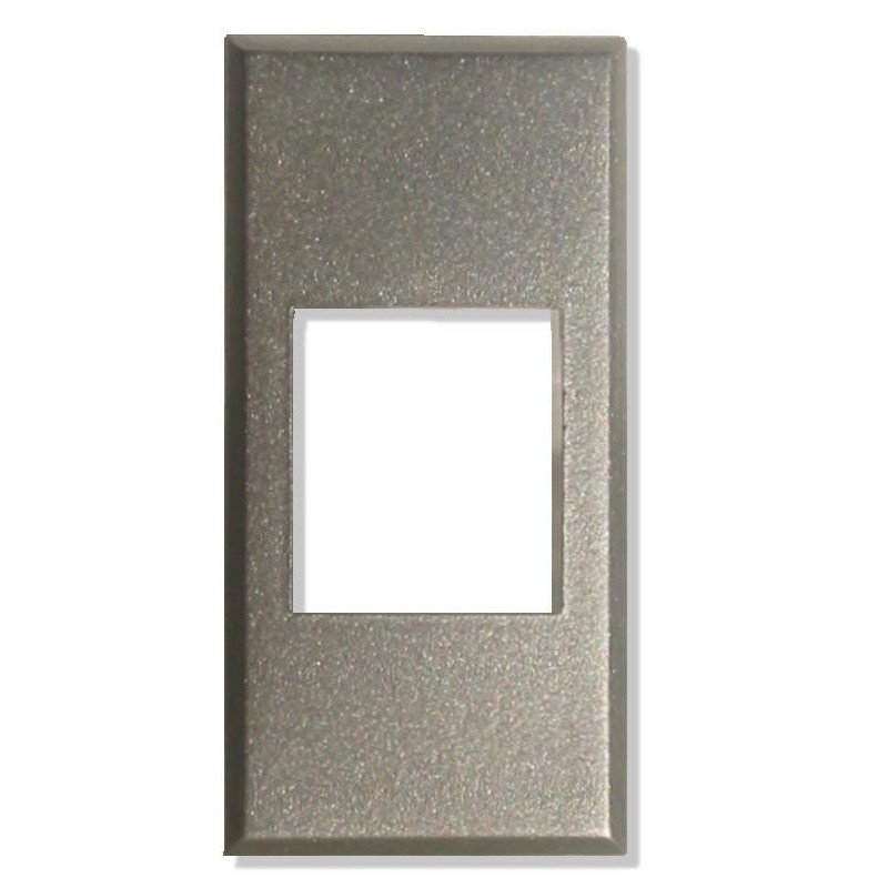 Adattatore Frutti RJ45 per serie Ticino Axolute Grigio Adattatore Frutti RJ45 per serie Ticino Axolute Grigio
