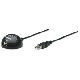Cavo prolunga USB 2.0 Hi-Speed da tavolo 2 porte (dati e alimentazione)