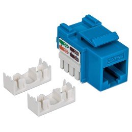 Frutto Keystone RJ45 C5E UTP Blu