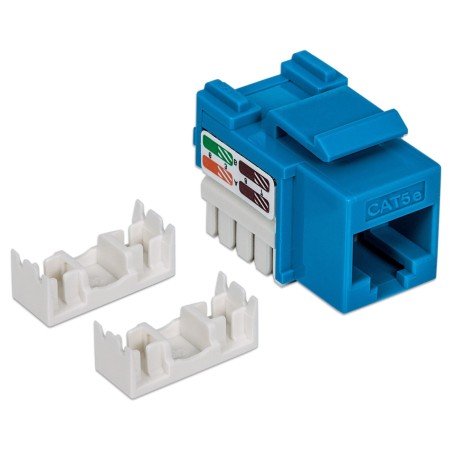 Frutto Keystone RJ45 C5E UTP Blu