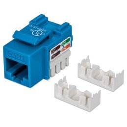 Frutto Keystone RJ45 C5E UTP Blu