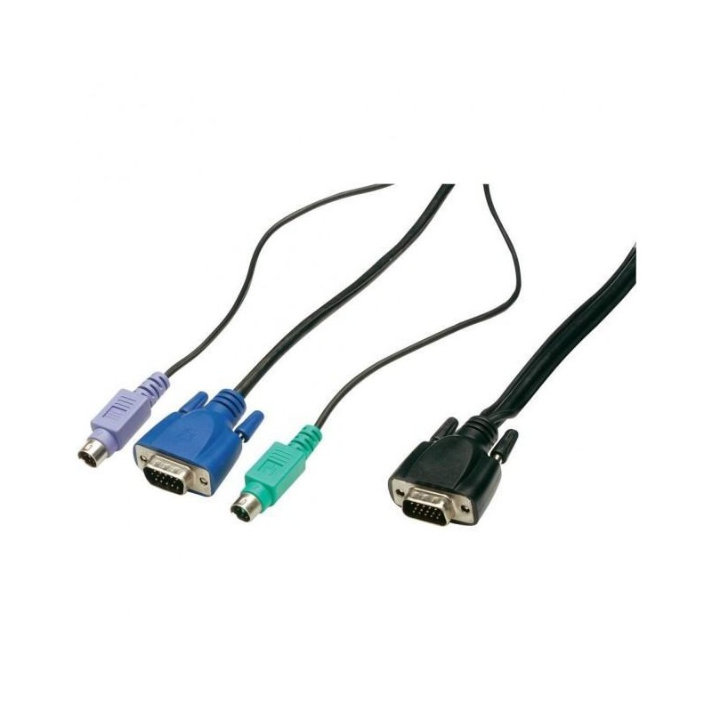 Cavo KVM switch HDB15/PS2 Mt. 1,8 Cavo KVM switch HDB15/PS2 Mt. 1,8