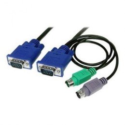 Cavo KVM switch HDB15/PS2 Mt. 1,8