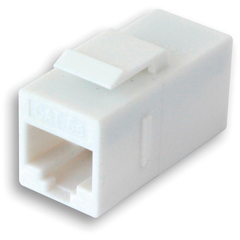 Accoppiatore RJ45 F/F UTP Cat5e Keystone Bianco