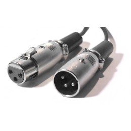 Cavo prolunga XLR Cannon 2 mt. col. Nero