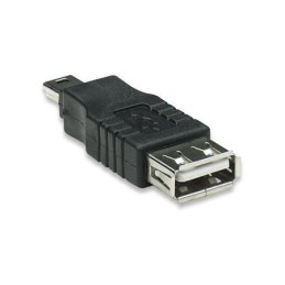 Adattatore USB A femmina a Mini B maschio