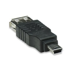 Adattatore USB A femmina a Mini B maschio