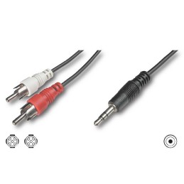 Cavo Stereo Jack 3, 5 mm a 2 x RCA maschio 3 mt