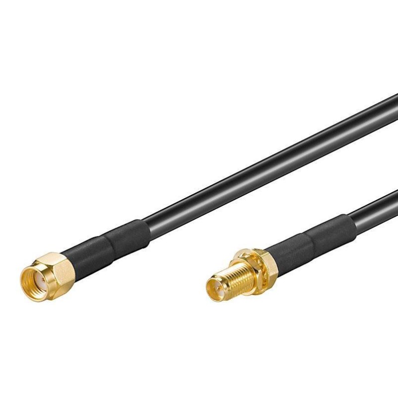 Cavo antenna RP-SMA M/F 1 mt Cavo antenna RP-SMA M/F 1 mt