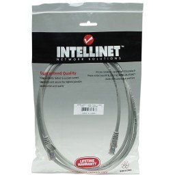 Cavo di rete Patch CCA Cat. 5e Grigio UTP 2 mt