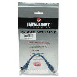 Cavo di rete Patch CCA Cat. 5e Blu UTP 0,5 mt