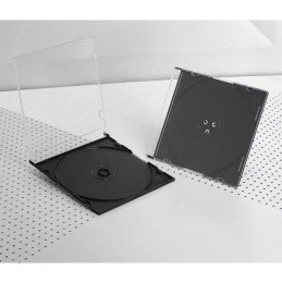 Porta CD Slim Jewel Case Nero