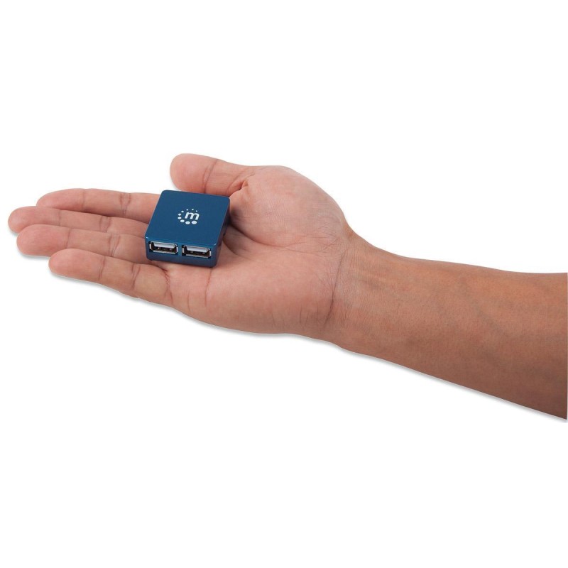Micro USB Hub 2.0 4 porte, attivo