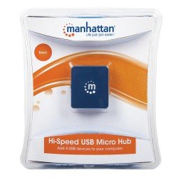 Micro USB Hub 2.0 4 porte, attivo