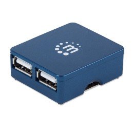 Micro USB Hub 2.0 4 porte, attivo