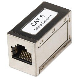 Accoppiatore RJ45 Cat6 8P8C Femmina/ Femmina, FTP, Silver