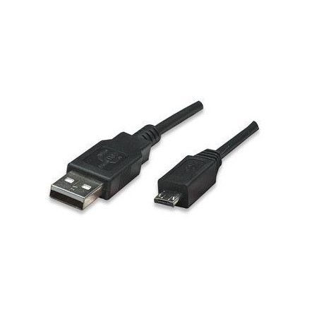 Cavo USB 2.0 A maschio/Micro A maschio 1.8 m Nero