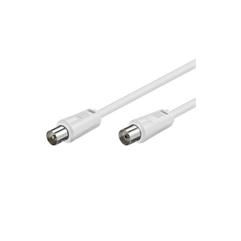 Cavo Antenna TV M/F 15 mt bianco Cavo Antenna TV M/F 15 mt bianco
