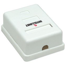 Presa a Muro con Frutto RJ45 Cat. 5E UTP Beige