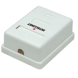 Presa a Muro con Frutto RJ45 Cat. 5E UTP Beige