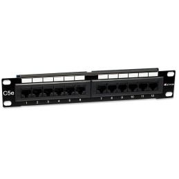 Pannello Patch 12 Porte, 10", 1U, CAT5E UTP