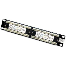 Pannello Patch 12 Porte, 10", 1U, CAT5E UTP