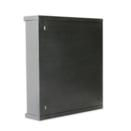 Armadio Rack 19" Flat a muro p.15cm 12 unità sezione unica Nero