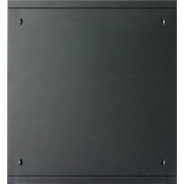 Armadio Rack 19" Flat a muro p.30cm 12 unità sezione unica Nero