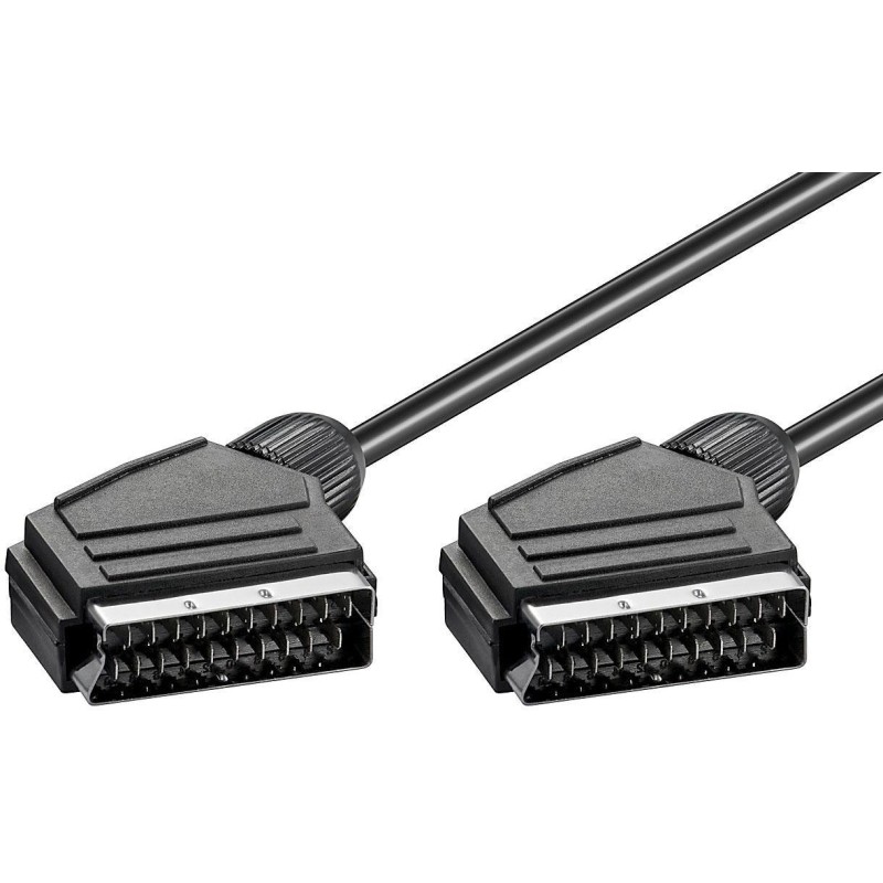 Cavo Scart 21 poli Maschio/Maschio 0,6 mt Cavo Scart 21 poli Maschio/Maschio 0,6 mt