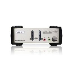 KVM VGA audio Switch 2 porte USB/PS2 OSD, CS-1732B