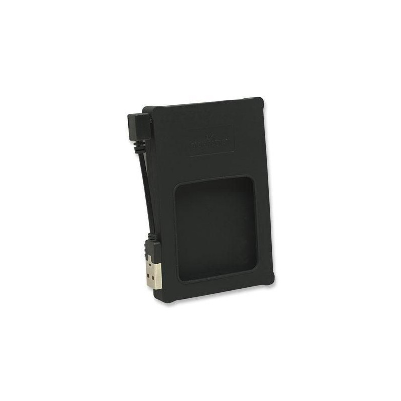 Box esterno 2.5'' SATA USB2.0 Silicone Nero
