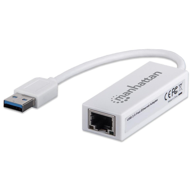 Adattatore USB 2.0 con porta Ethernet LAN 100Mbps Adattatore USB 2.0 con porta Ethernet LAN 100Mbps