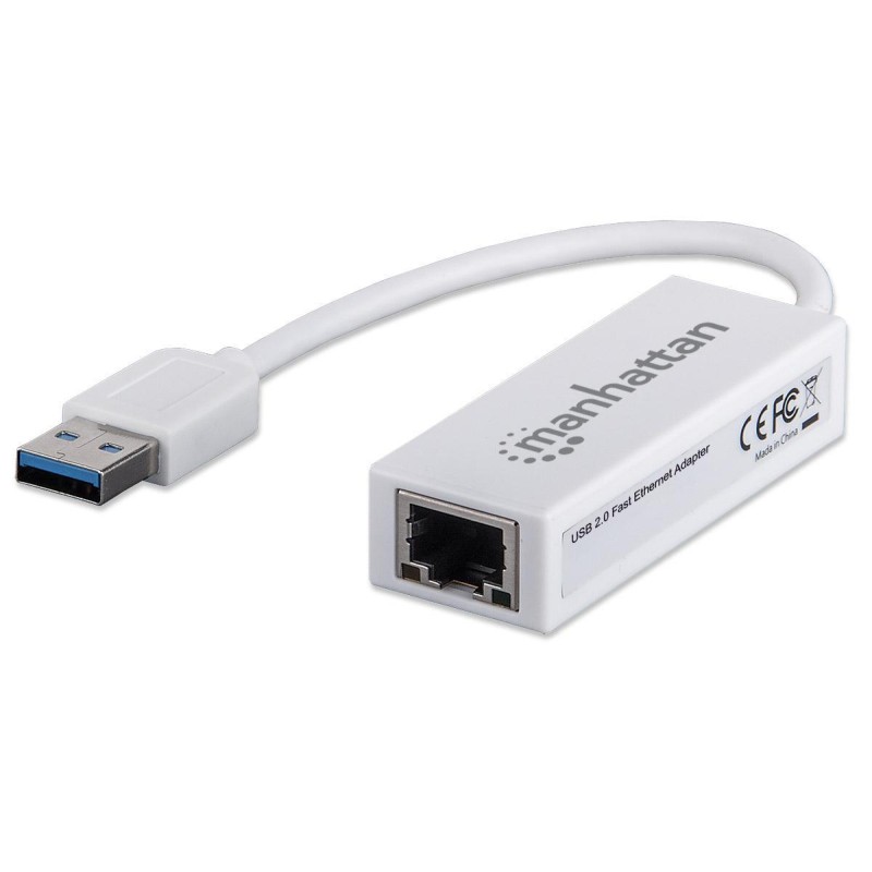 Adattatore USB 2.0 con porta Ethernet LAN 100Mbps