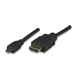 Cavo HDMI™ Highspeed con Ethernet Channel 1.4 A M/ Micro D M, 2,0 m