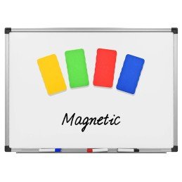 Cancellino Blu per Lavagne Magnetiche Bianche Flipchart