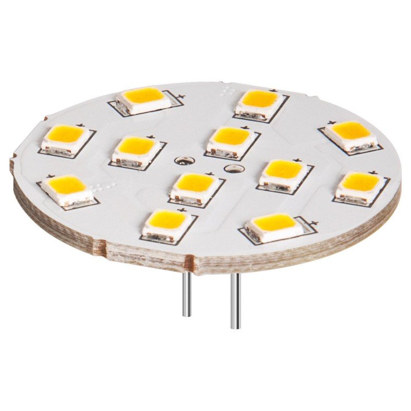 Led 12 SMD G4 Bianco Caldo Soket Retro, Classe A+ Led 12 SMD G4 Bianco Caldo Soket Retro, Classe A+