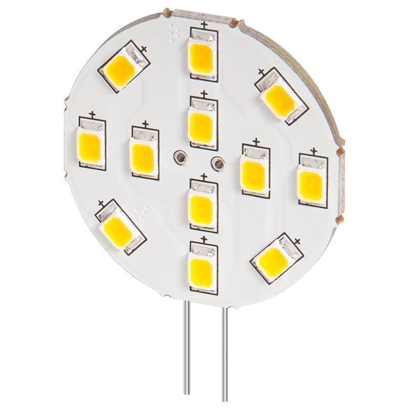 Lampada 12LED SMD G4 5050 2W 170 Lm Bianco Caldo, Classe A+ Lampada 12LED SMD G4 5050 2W 170 Lm Bianco Caldo, Classe A+